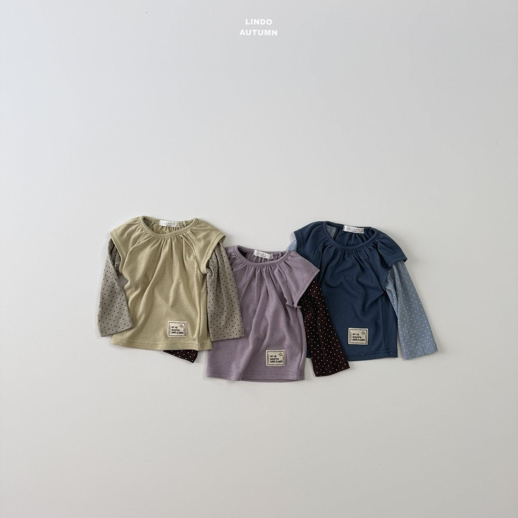 LINDO dot layered tee (80-125cm)