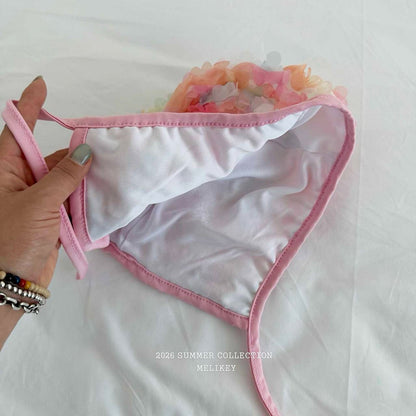 melikey color pop swim cap