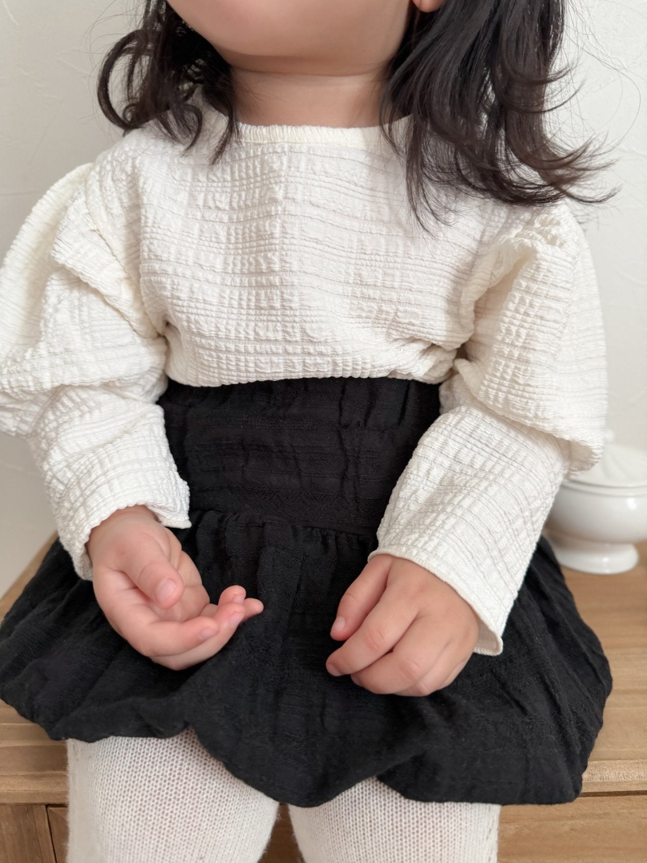 mimi market puff sleeve tee (75-90cm)