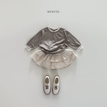 bonito glass st shibori tee (~80-140cm)