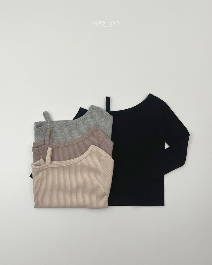 HAROHARO off shoulder tee (85-140cm)