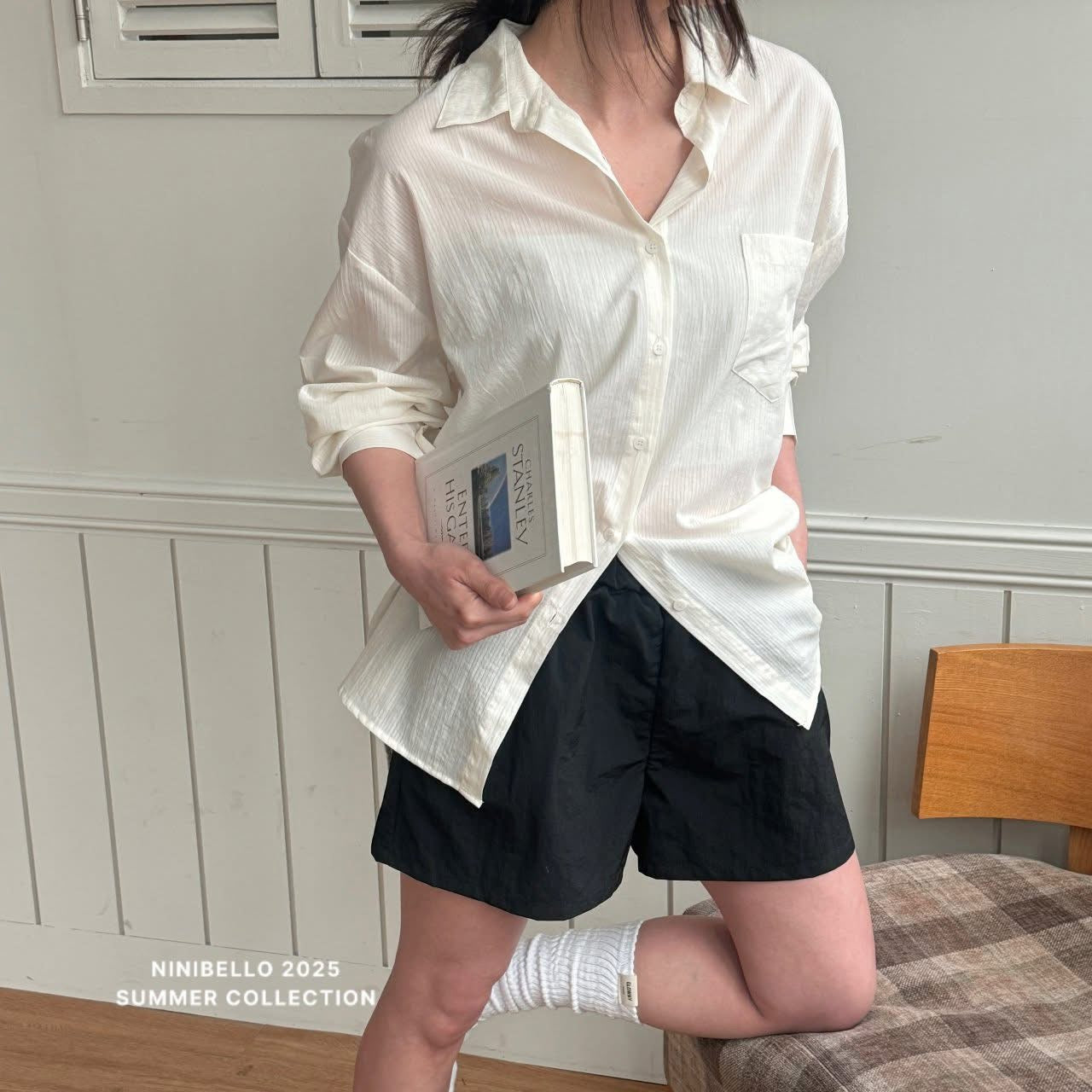 Ninibello 親子系列長袖襯衫 (kids & mom)