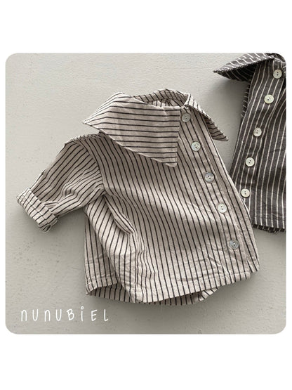 nunubiel stripe shirts (75-120cm)