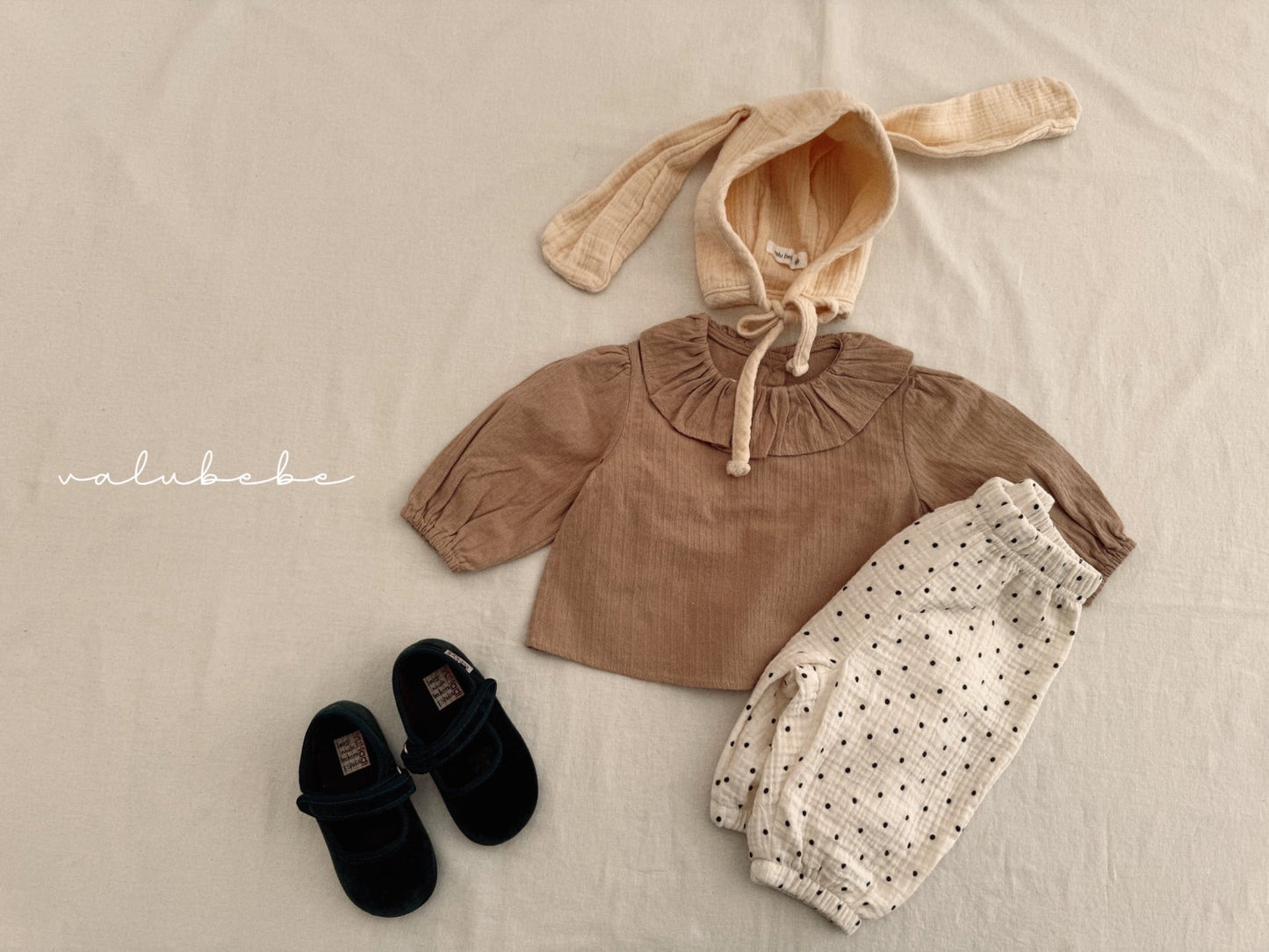 valubebe frill ruffle blouse(60-110)