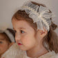 OREN shiny organza pleated hairband