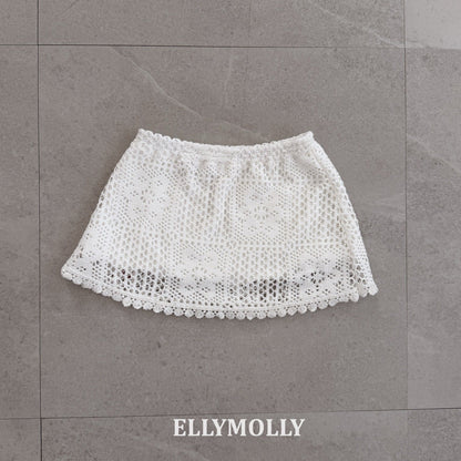 ELLYMOLLY logi crochet sk (90-145cm)