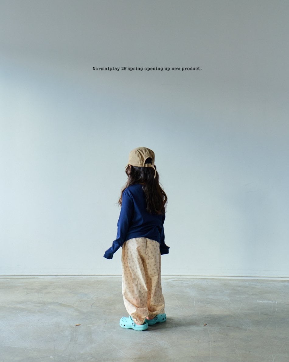 normalplay tencel rib T (75-140cm)