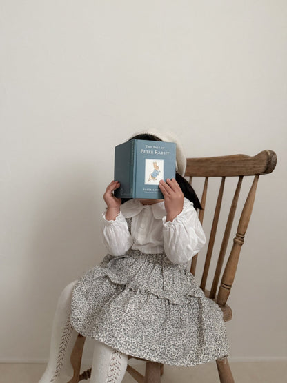 mimi market dobby frill can skirt (75-90cm)