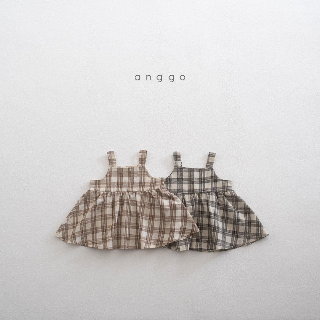 anggo chocolate dress (80-120cm)