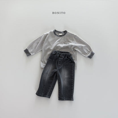 bonito glass st shibori tee (~80-140cm)
