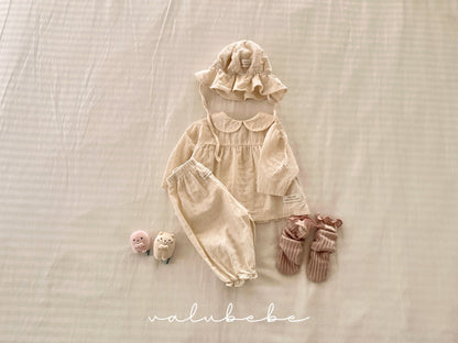 valubebe natural blouse (6-24m)