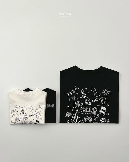 HAROHARO Camping Tee (kids & adult)