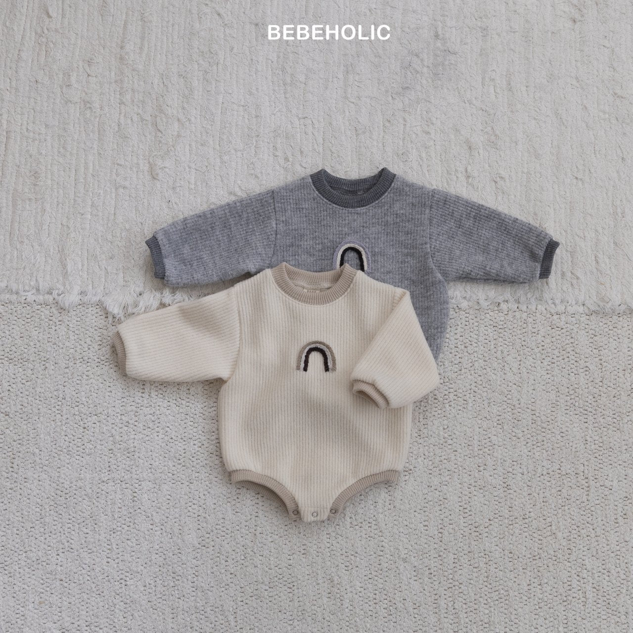 bebeholic rainbow suit (3-18m)
