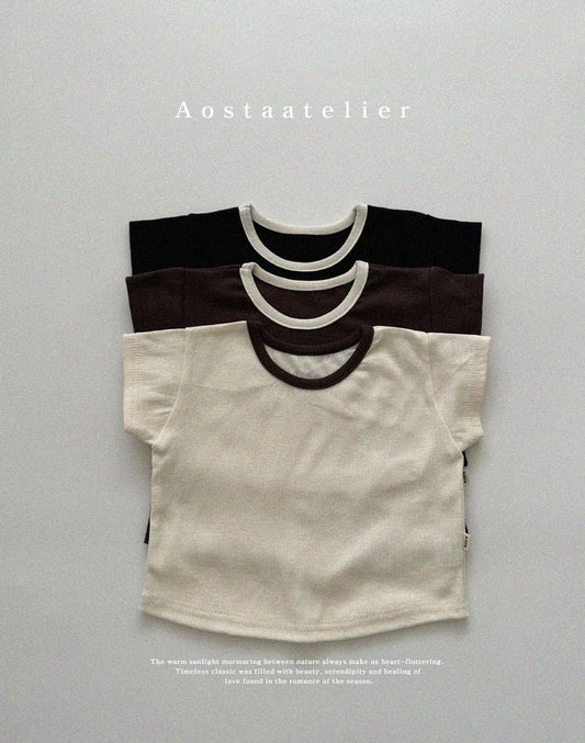 Aosta 豎紋素色上衣 (Bebe & kids ~70-115cm)