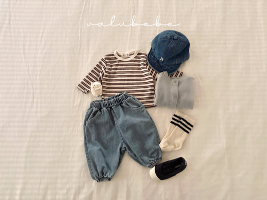 valubebe rose border tee (6-24m)