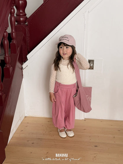 BANANAJ rose pola tee (80-135cm)