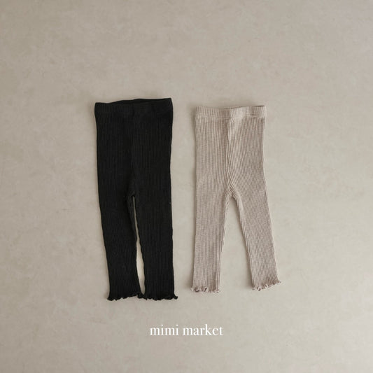 mimi market frill leggings (75-90cm)