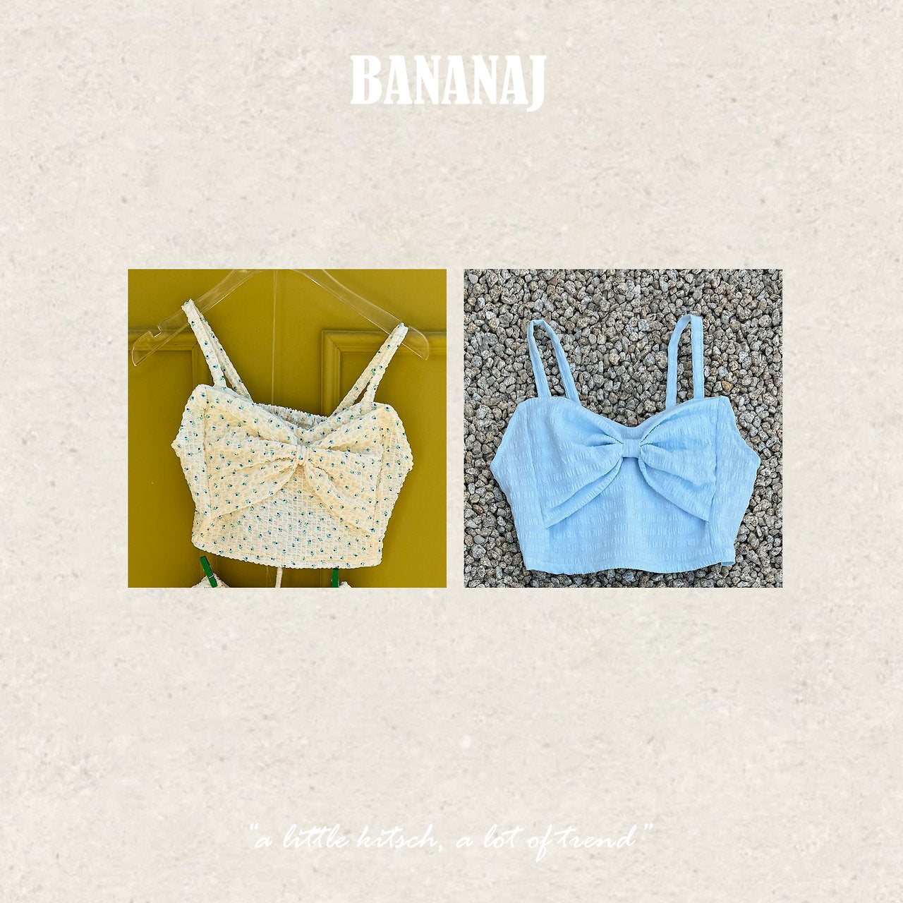 BANANAJ tinkerbell ribbon top (80-135cm)