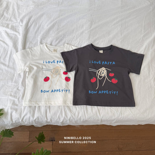 Ninibello 親子款 - I love pasta T (kids & mom)