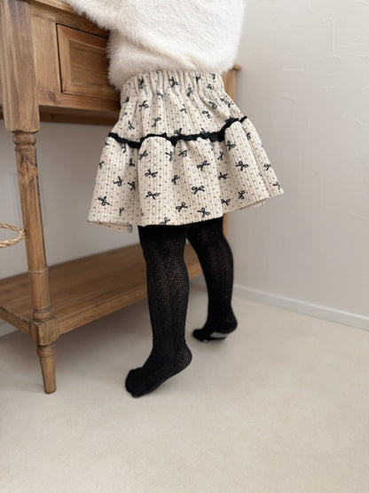 mimi market ribbon can skirt (70-85cm)