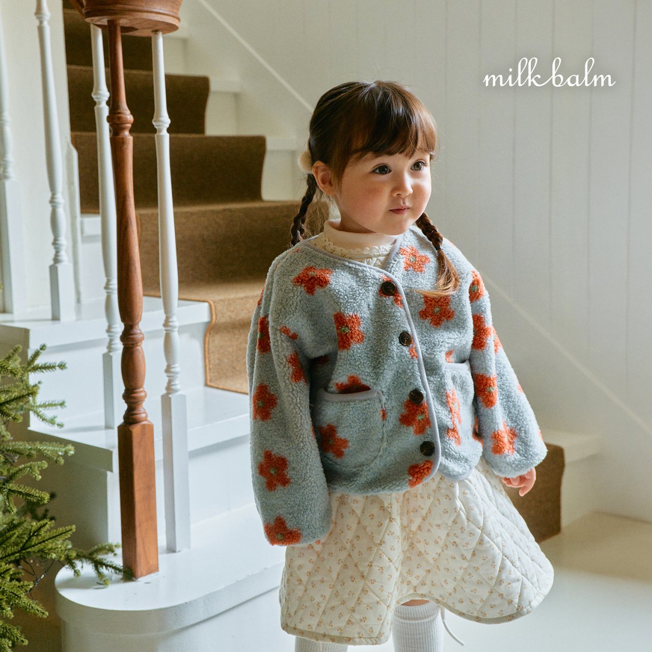 milkbalm flower jacket (85-125cm)