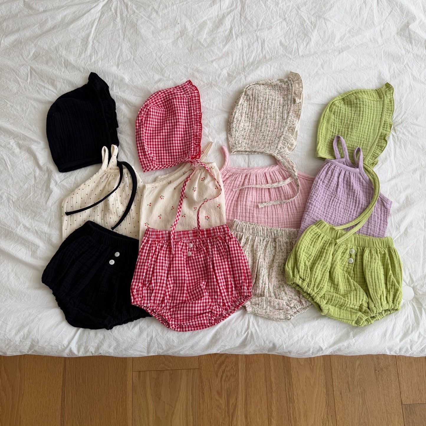 ninibello cancan frill bonnet(baby)