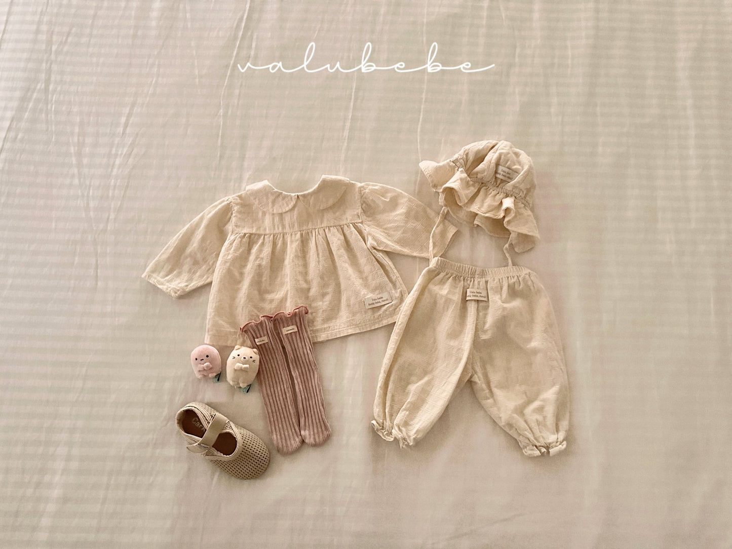 valubebe natural blouse (6-24m)