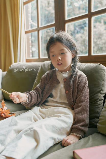 go go picnic popo cardigan (70-120cm)