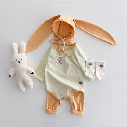 oottbebe sweet modal suit+leggings set(3-12m)
