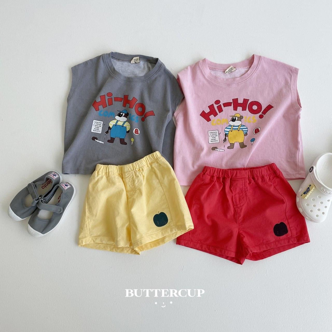 Buttercup Hi-Ho熊熊無袖上衣 (kids 80-120cm)