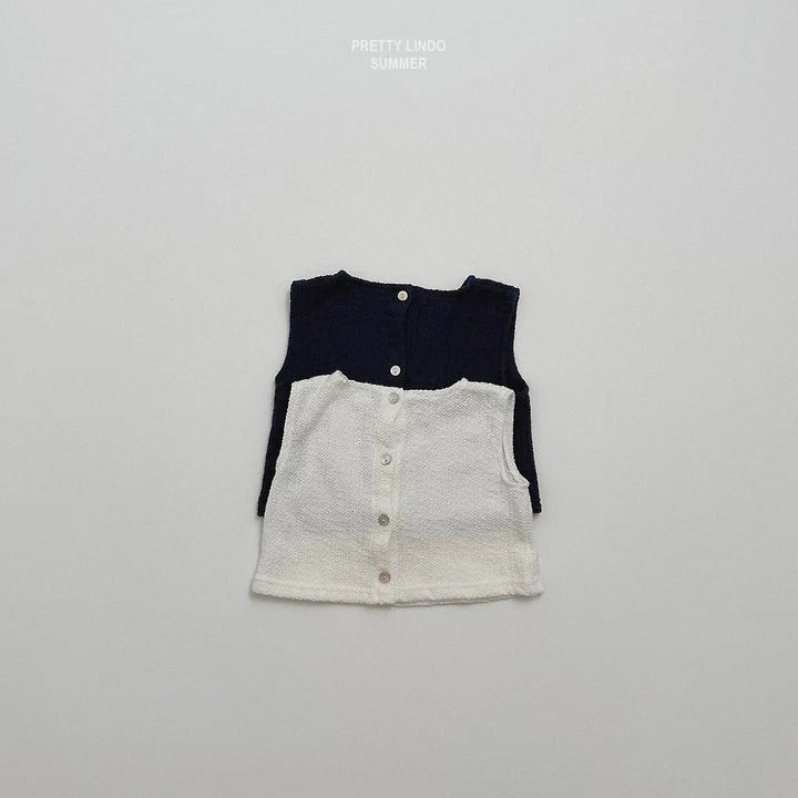 Lindo Eyelet Sleeveless Blouse (85-125cm)