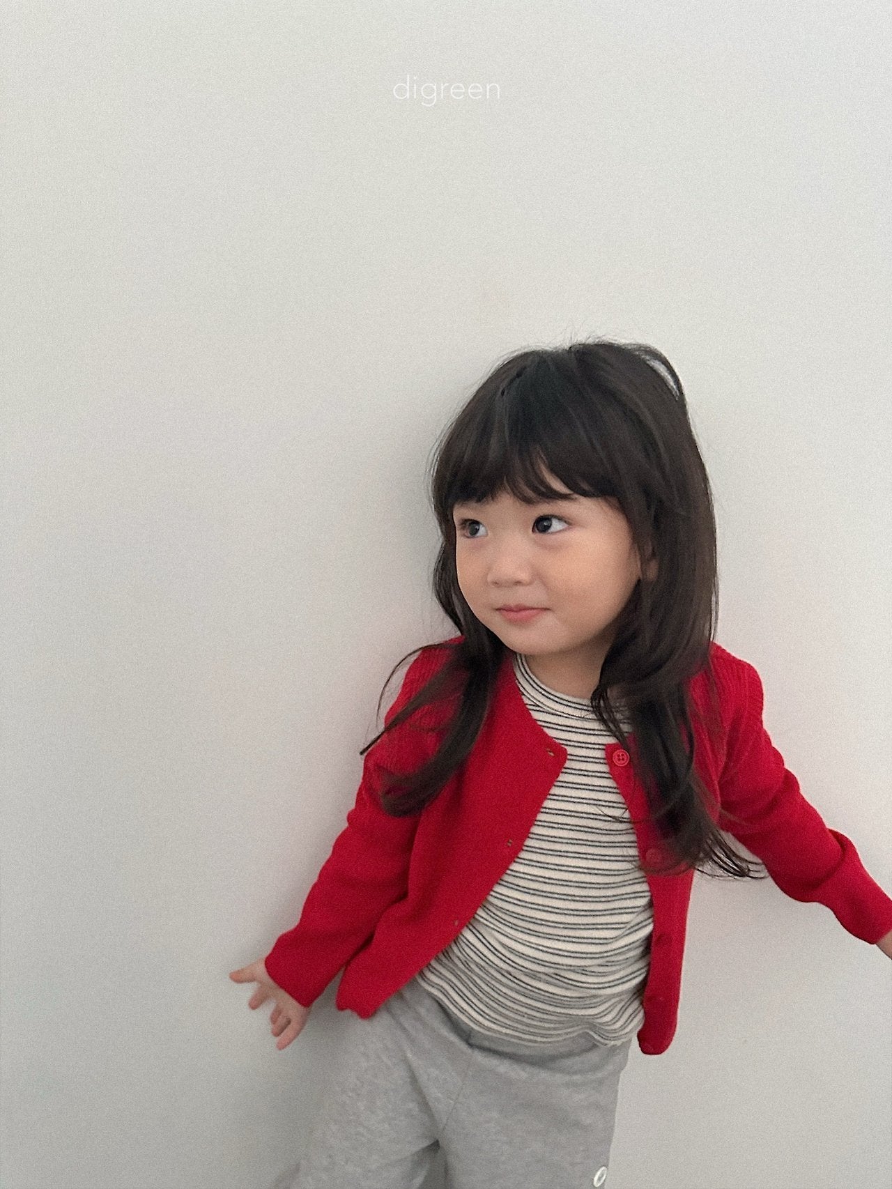 digreen olive cardigan (85-130cm)