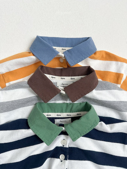digreen striped collar mtm (85-130cm)