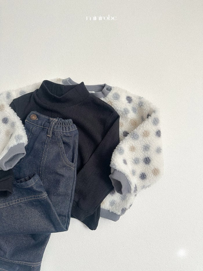 minirobe eyelet polar tee (75-110cm)