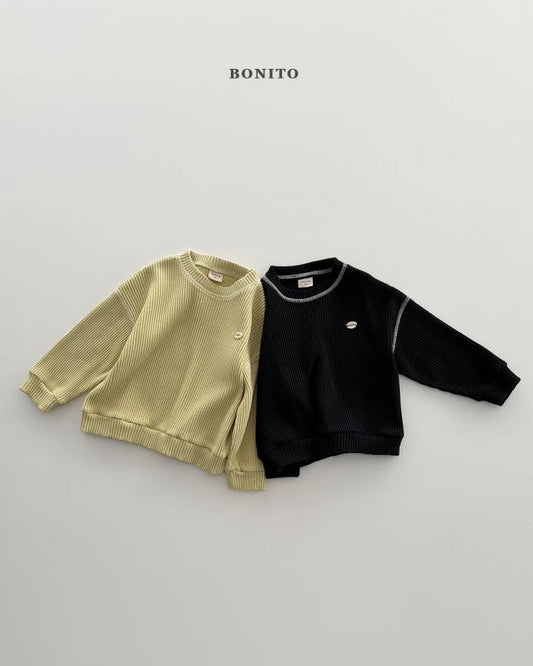 Bonito Waffle guy sweatshirt (~80-140cm)