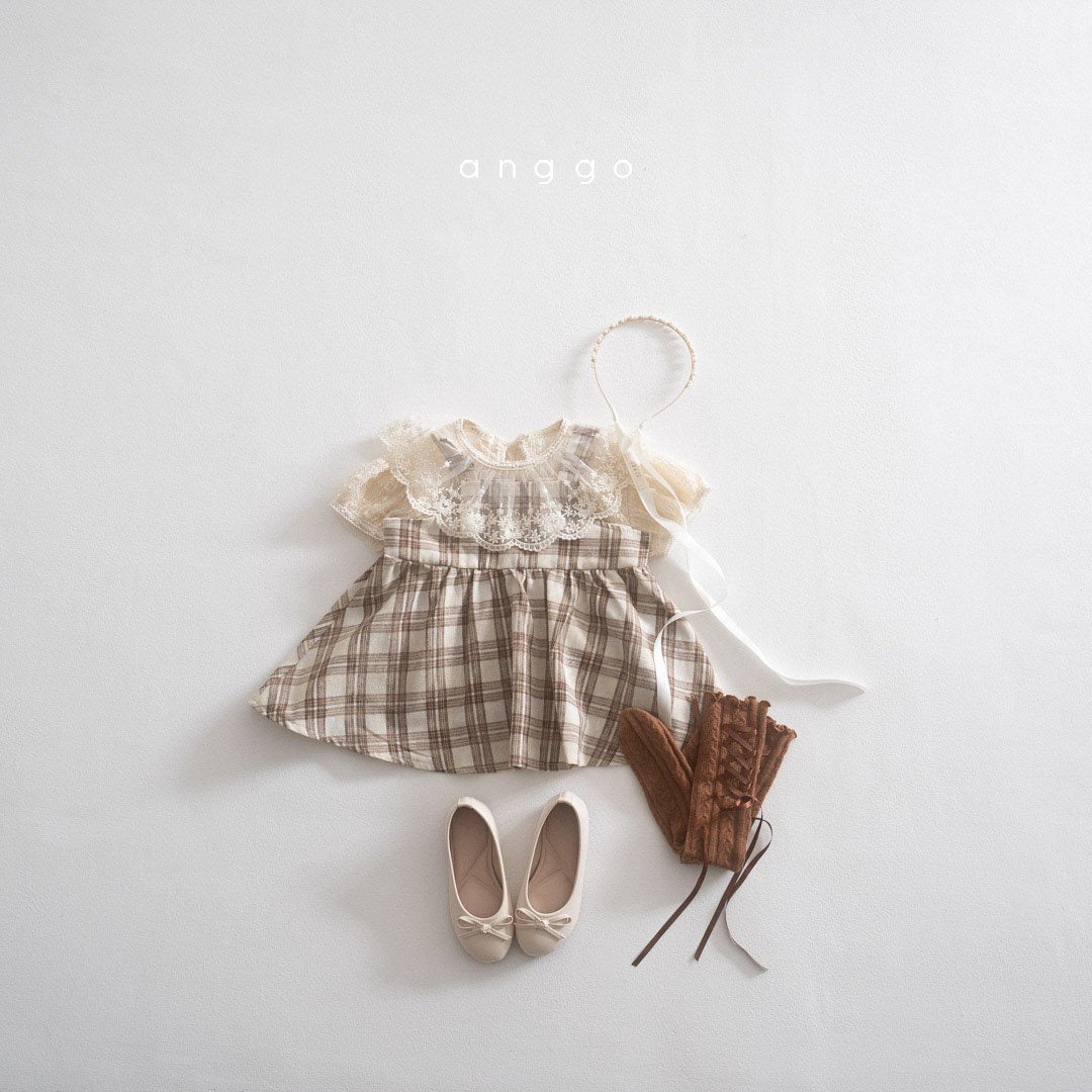anggo chocolate dress (80-120cm)