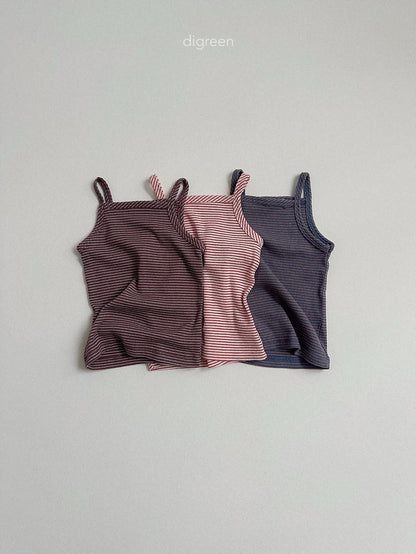 Digreen 條紋細肩背心 (85-130cm)