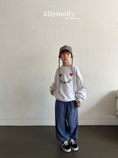 ELLYMOLLY peace heart mtm (90-160cm)