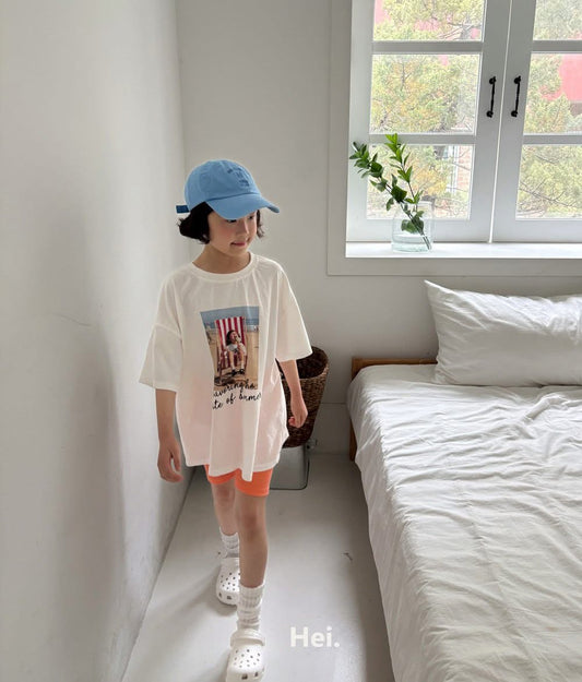 Hei 親子款美式圖案上衣 (kids & adult )