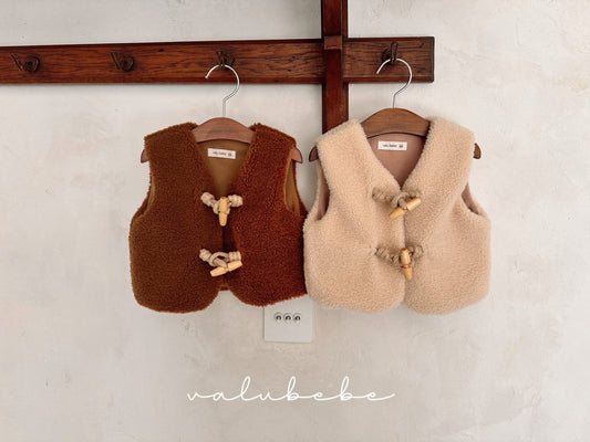 Valubebe 牛角扣羊羔背心 (3-18m)