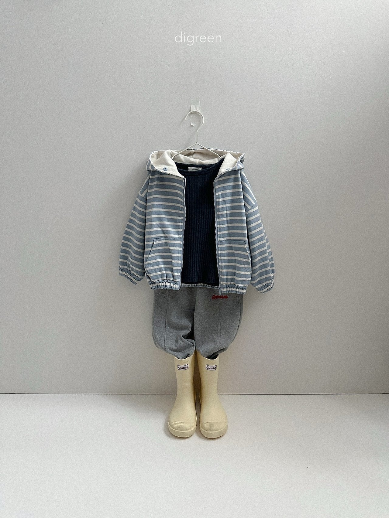 digreen candy hood zip up (85-130cm)