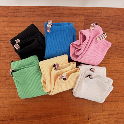 ELLYMOLLY colored rib socks