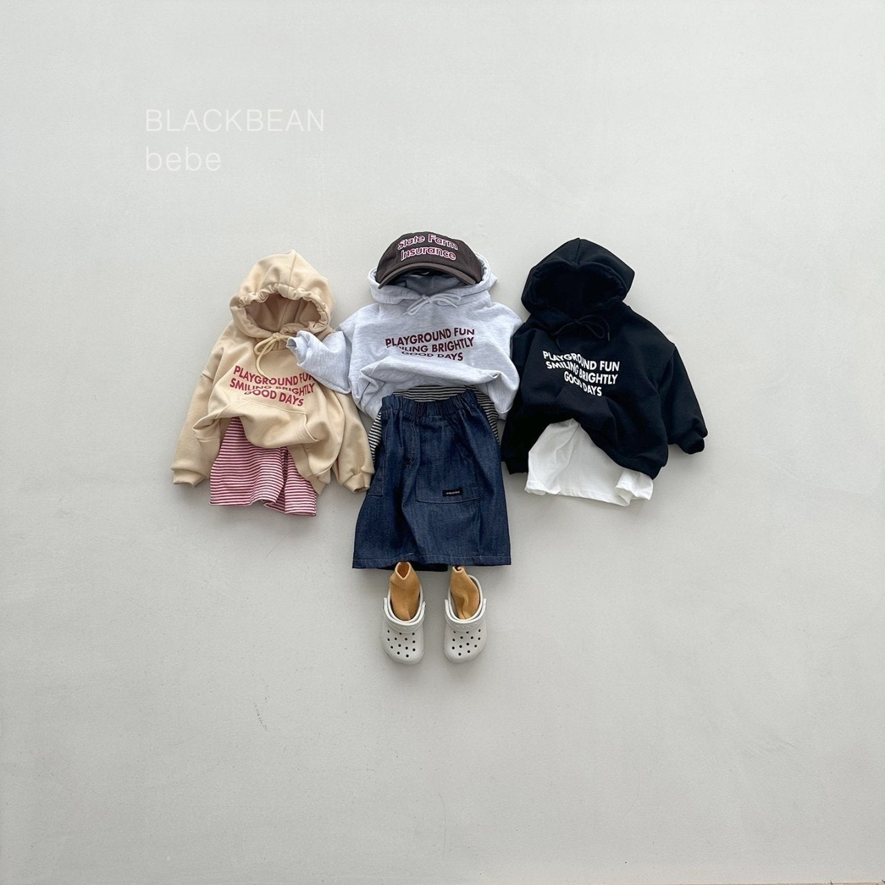 blackbean play bebe hoodie(baby)