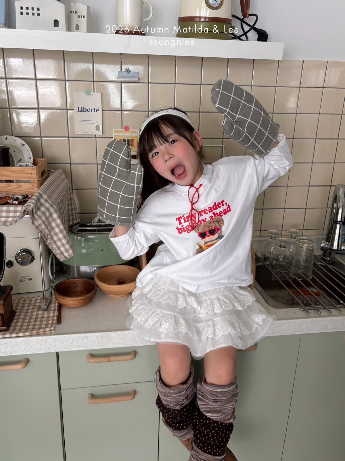 matilda&lee bear tee (85-165cm)