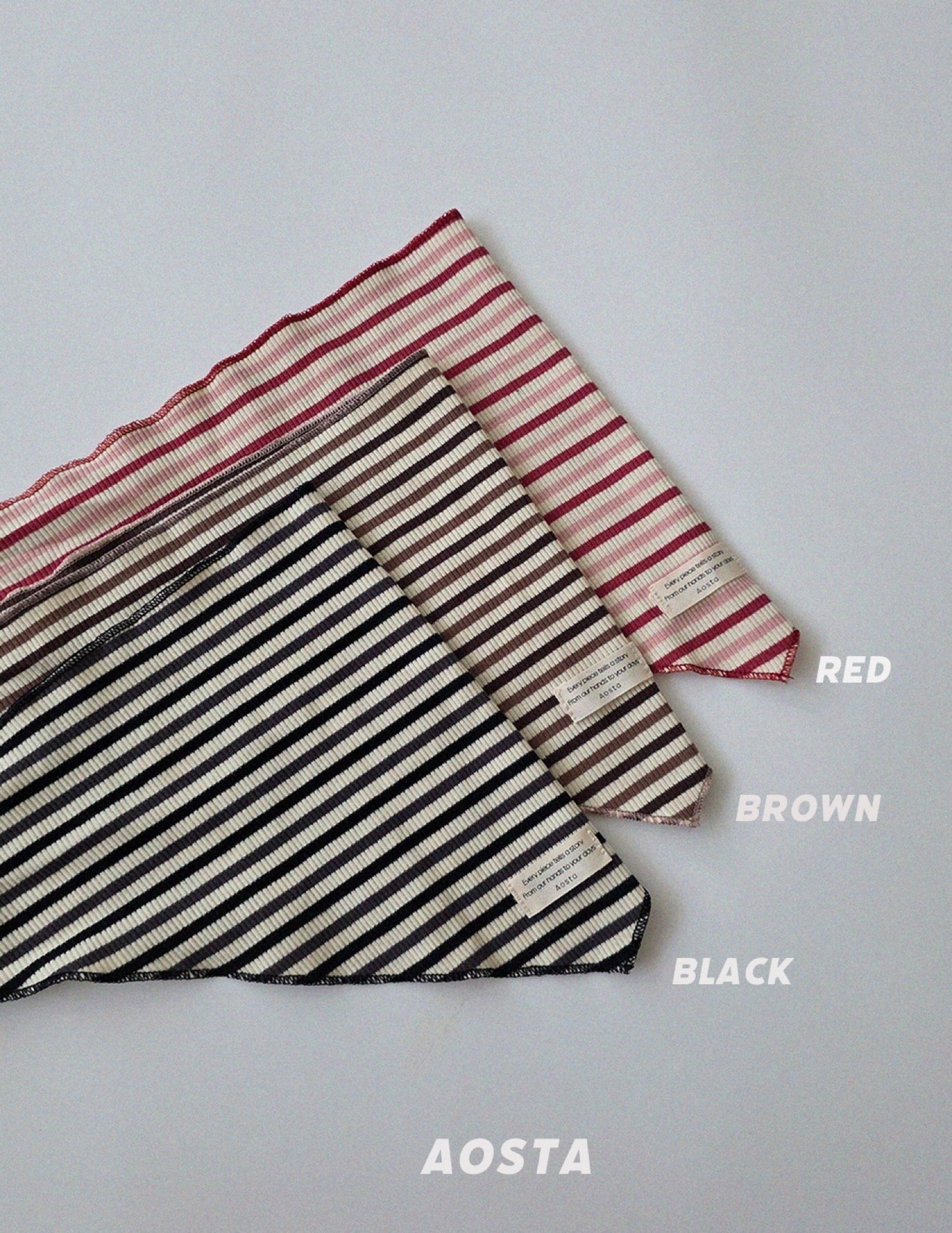 Aosta crayon scarf