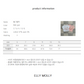 ELLYMOLLY shell crop tee (90-145cm)