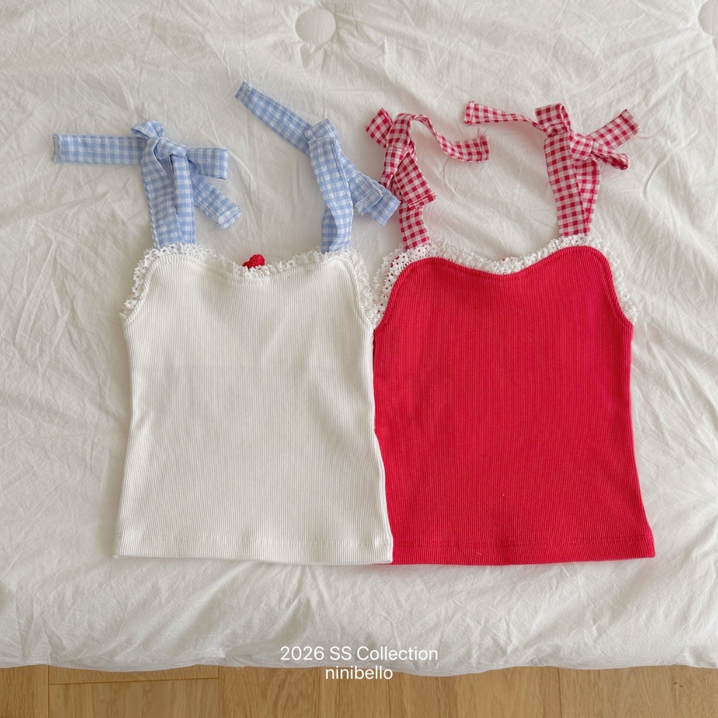 ninibello cherry bonbon tank top (80-130cm)