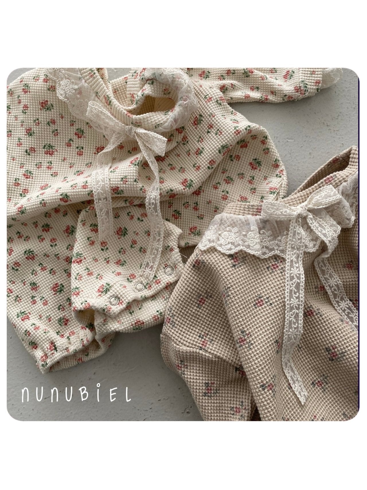 nunubiel bebe rose suit (3-18m)