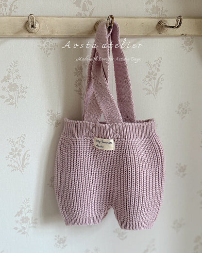 Aosta knit overalls (0-24m)