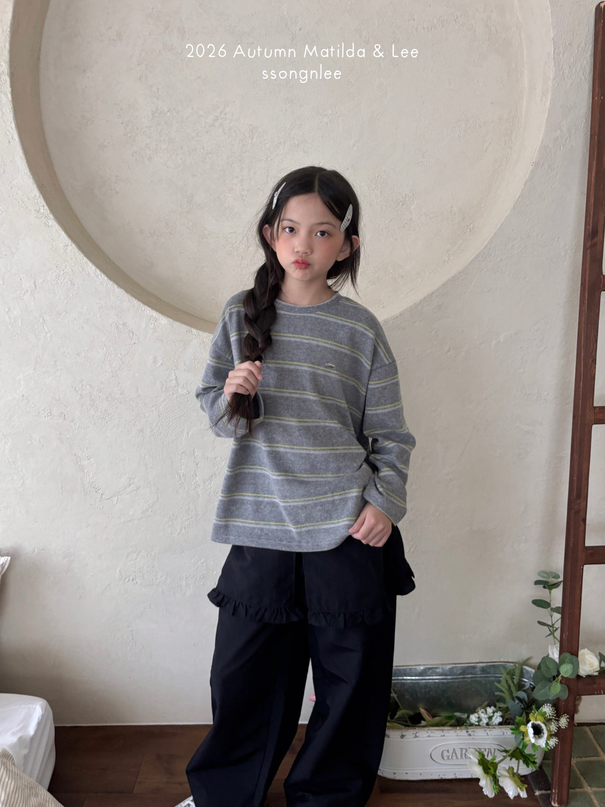 matilda&lee happy border knit (85-165cm)